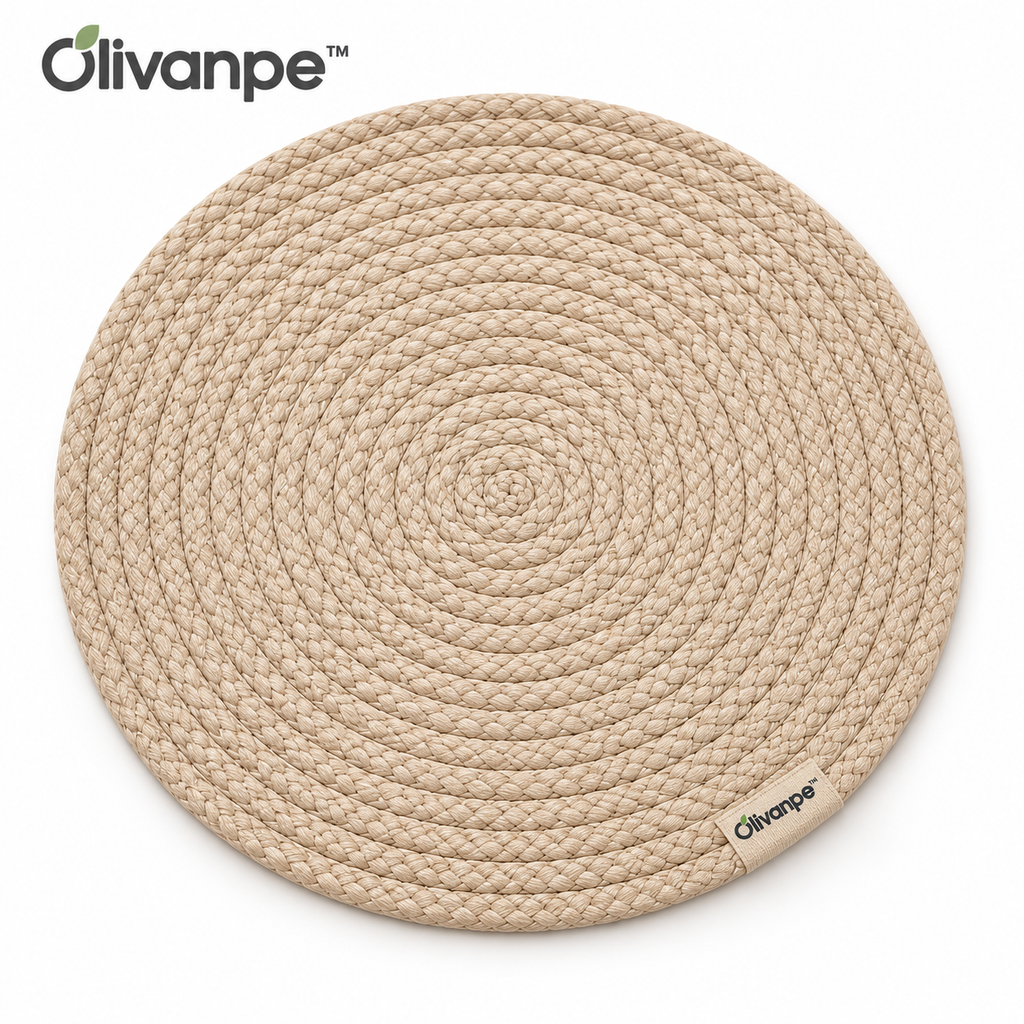 Olivanpe™ Heat-Resistant Dining Table Mat – Protective Trivet & Placemat for Hot Dishes, Pots and Everyday Meals
