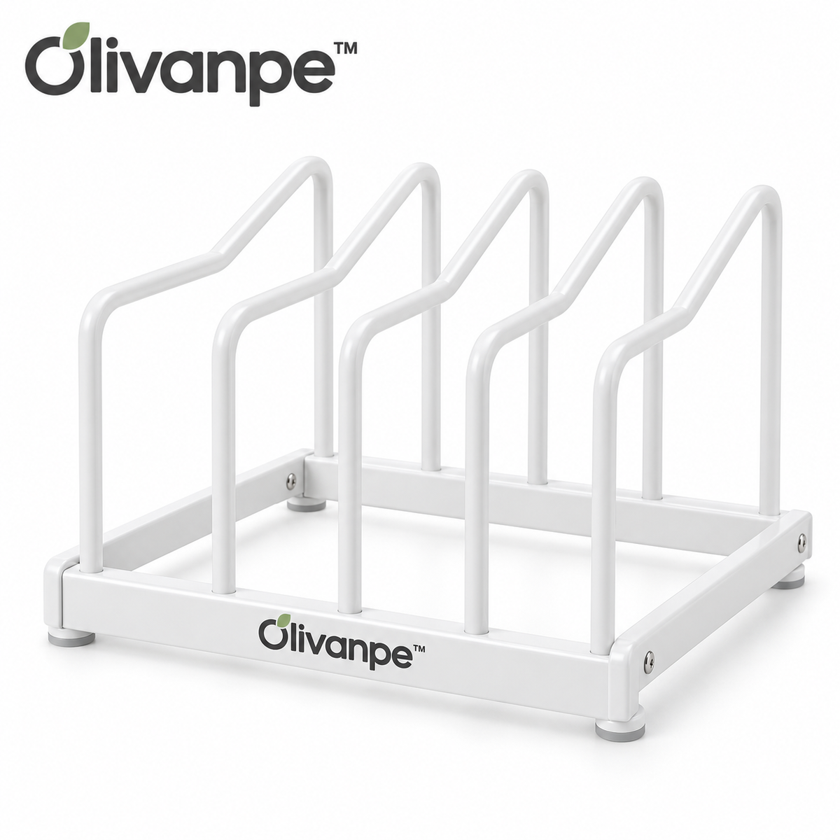 Olivanpe™ Adjustable Pot Lid & Pan Organizer Rack