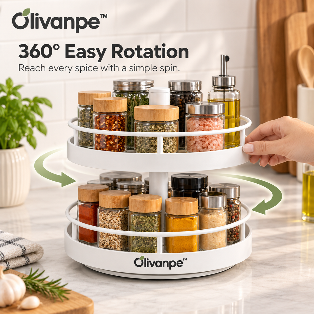 Olivanpe™ Expandable Cabinet Storage Shelf Organizer