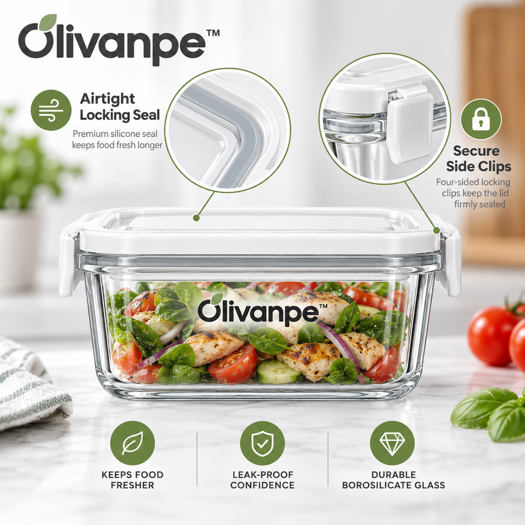 Olivanpe™ FreshLock Airtight Food Storage Container
