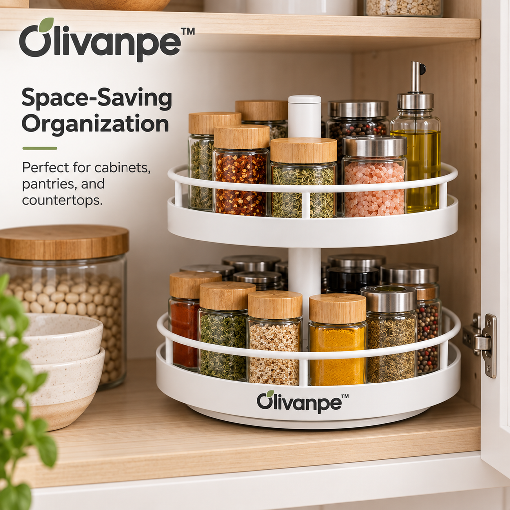 Olivanpe™ Expandable Cabinet Storage Shelf Organizer